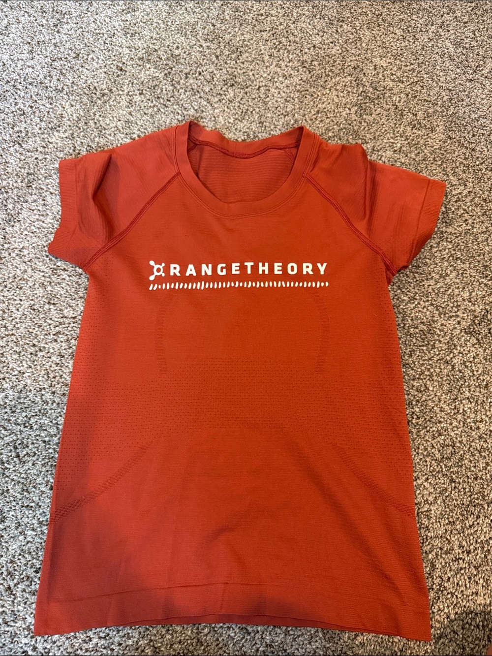 Lululemon x Orangetheory swiftly tech tee